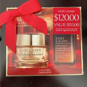 Brand New!!! Estee Lauder Revitalizing supreme+ and Advanced night repair set.